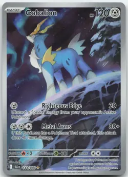 Cobalion 144/086 SV: Black Bolt Pokemon Card NM - Image 1