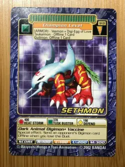 Bandai Digimon Trading Card Game ST-131 Sethmon Street Starter 3 Set Digi-Battle - Image 1