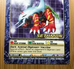 Bandai Digimon Trading Card Game ST-131 Sethmon Street Starter 3 Set Digi-Battle - Image 3