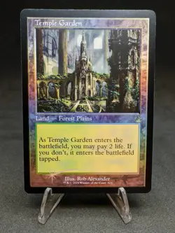 Temple Garden (Retro Frame) Ravnica Remastered Foil NM - Image 1
