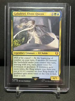 Galadriel, Elven-Queen MTG Magic 2023 The Lord of the Rings Commander NM - Image 1