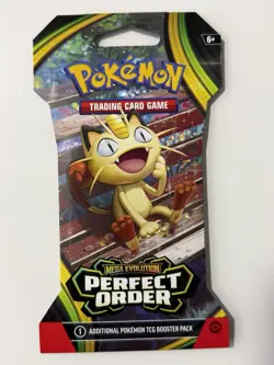 (VERY HEAVY)🔥 31.75g Pokemon Perfect Order Sleeved Booster Pack Factory Sealed✅ - Image 2