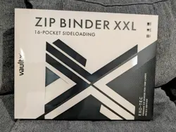 Vault X SV10.5 XXL Binder 16 Pocket Pokemon Black Bolt & White Flare - Image 1