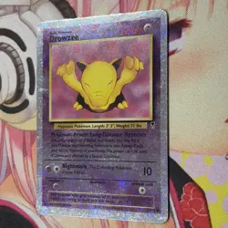 Drowzee 73/110 Legendary Collection Reverse Holo Ultra Rare Pokemon has scuffs - Image 3