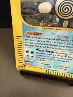 Poliwrath 24/165 Expedition Base Set Holo Rare Pokemon Card - LP ( Swirl! ) - Image 4