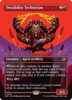 Possibility Technician Borderless Edge of Eternities NM MTG - Image 1