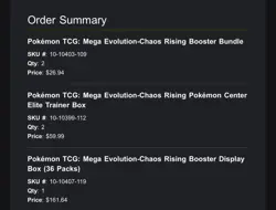 Chaos Rising Pokemon Center ETB Elite Trainer Box Pokemon Presale - Image 2