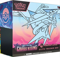 Pokemon Center Mega Evolution Chaos Rising Elite Trainer Box PC ETB Ships 5/22 - Image 1
