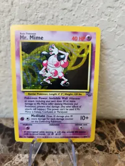 1999 Pokemon Jungle #6 - Mr. Mime - Holo - 6/64 - Image 1