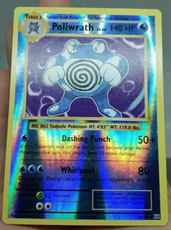 Pokemon Poliwrath 25/108 Reverse Holo XY Evolutions LP - FREE TRACKED SHIPPING - Image 1