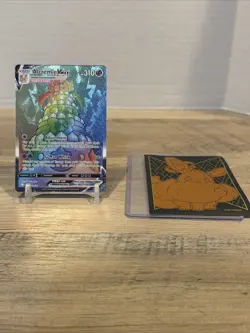 Alcremie VMAX 073/072 Pokemon Shining Fates Rare Rainbow Card Near Mint NM 1 - Image 1