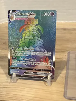 Alcremie VMAX 073/072 Pokemon Shining Fates Rare Rainbow Card Near Mint NM 1 - Image 4