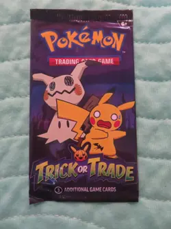 (20) Packs of Pokemon Trick Or Trade Booster Bundle 3 Card Mini Packs TCG Cards - Image 2