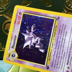 Pokemon 1999 1st Edition Haunter 6/62 Fossil Holo MP - Image 3