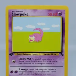 Slowpoke 55/62 1st Edition LP-NM Fossil Set Pokemon TCG - Image 2