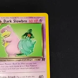 Pokemon TCG Dark Slowbro Team Rocket 29/82 1st Edition Rare NM - Image 3