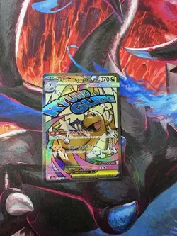 Pokemon Mega Dragonite EX Full Art Holo Rare 232/193 Mega Dream EX Japanese 370… - Image 2
