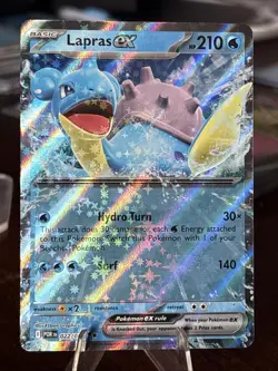Lapras ex 022/088 Me03: Perfect Order Holo Double Rare NM Pokemon TCG - Image 1