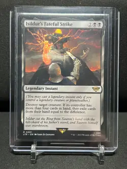 Isildur's Fateful Strike MTG Magic 2023 The Lord of the Rings NM - Image 1