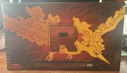 Pokemon TCG Team Rockets Moltres UPC Sealed Box With Small Tear - Image 1
