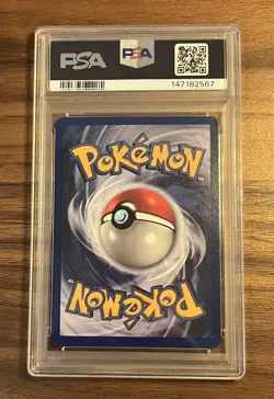 1999 POKEMON BASE SET UNLIMITED #3 CHANSEY-HOLO PSA 7 - Image 2