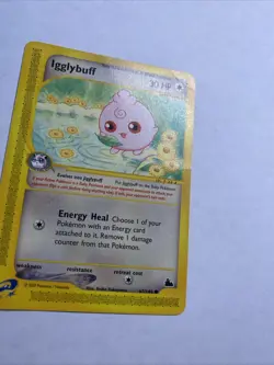2003 Pokemon Card - Igglybuff Skyridge 67/144 Non Holo Vintage - Image 4
