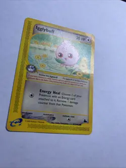 2003 Pokemon Card - Igglybuff Skyridge 67/144 Non Holo Vintage - Image 5