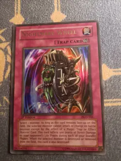 1x Nightmare Wheel PGD-106 First Edition Ultra Rare Light Play - Image 1