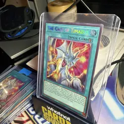 Yu-Gi-Oh! The Gaze of Timaeus Spell 1st Edition Foil MZMU-EN024 Card - Image 3