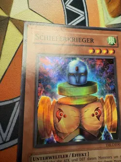 Yugioh! Schieferkrieger Super Rare - TFK-DE003 Unlimited - Deutsch - Image 2