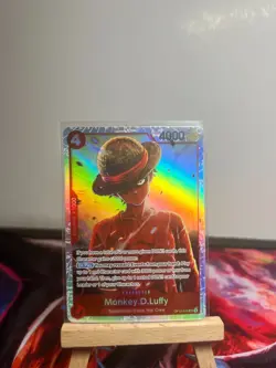 Monkey D Luffy SR OP12-015 One Piece TCG NM - Image 1