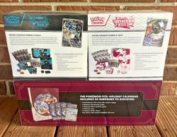 BRAND NEW-Pokemon TCG Holiday Calendar 2025 & White Flare Black Bolt ETBs Bundle - Image 2
