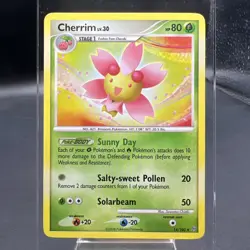 Pokemon TCG Cherrim Diamond and Pearl Stormfront Card 14/100 - Image 1