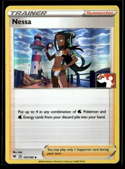Nessa 157/185 Holo Prize Pack Series Cards NM EN-798 - Image 1