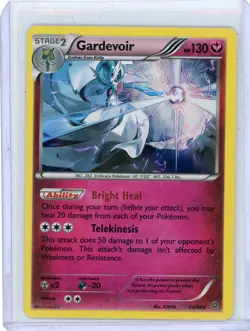 Pokemon TCG Gardevoir Holo Rare Card 54/98 Ancient Origins NM SWIRL - Image 1