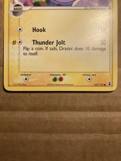 Dratini Pokemon Card Delta Species 65/113 LP - Image 4