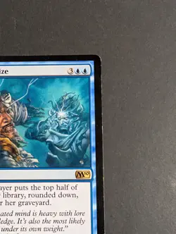 MTG Card - 1x Traumatize - Magic Core Set 2010 - Played (MP) - Rare - Blue - #77 - Image 3