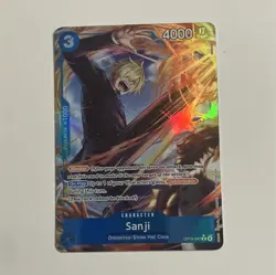 Sanji OP15-047 Adventure on Kami's Island Holo One Piece CCG Character Card - Image 1