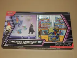 Pokemon TCG Cynthia's Garchomp ex Premium Collection Box Sealed New - Image 1