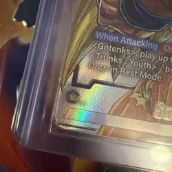 Dragon Ball Card Fusion World Manga Booster SB02-023 Son Goku SR* NM Alt Art - Image 5