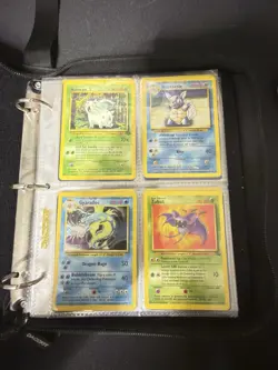 Pokemon TCG Vintage 108 card Binder Lot - Image 1