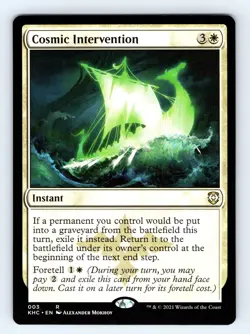 Cosmic Intervention R Commander: Kaldheim 3 NM - Image 1