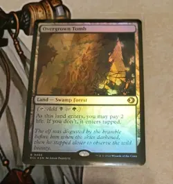 Overgrown Tomb FOIL Lorwyn Eclipsed MTG MINT - Image 1
