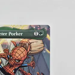 Spider-Ham, Peter Porker (Borderless) 0201 - SPM: Marvel's Spider-Man - MTG - Image 3
