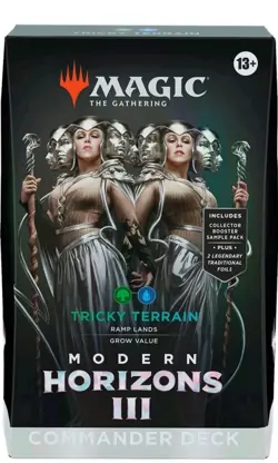 Magic: The Gathering Modern Horizons 3 Commander Deck - Tricky Terrain - Image 1