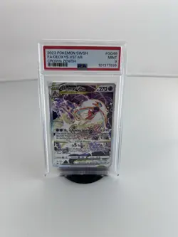 2023 Pokemon SWSH FA/Deoxys VSTAR Crown Zenith PSA Mint 9 - Image 1