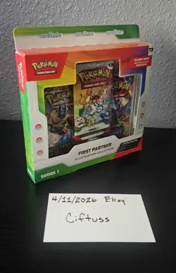 Pokemon TCG First Partner Illustration Collection Series 1 New Sealed x1 - Image 3