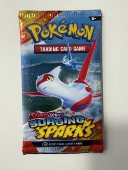 (HEAVY)🔥 22.43g Pokemon TCG Surging Sparks Booster Pack Factory Sealed✅ - Image 2