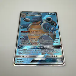 2019 Pokemon Blastoise GX SM189 Sm Holo Black Star Promo NM - Image 2