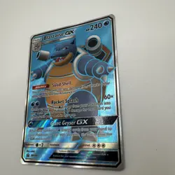 2019 Pokemon Blastoise GX SM189 Sm Holo Black Star Promo NM - Image 3